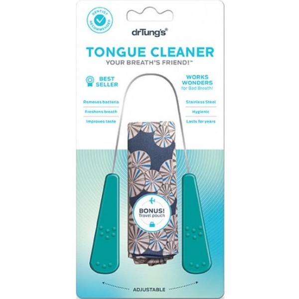 Dr. Tung's Stainless Steel Tongue Cleaner 1 ea (Pack of 2)
