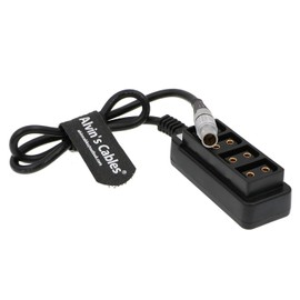 Alvin's Cables ARRI RED DSMC2 Jetpack RTmotion Sidekick 2 Pin Male to 4D Tap Female Splitter Splitter Cable