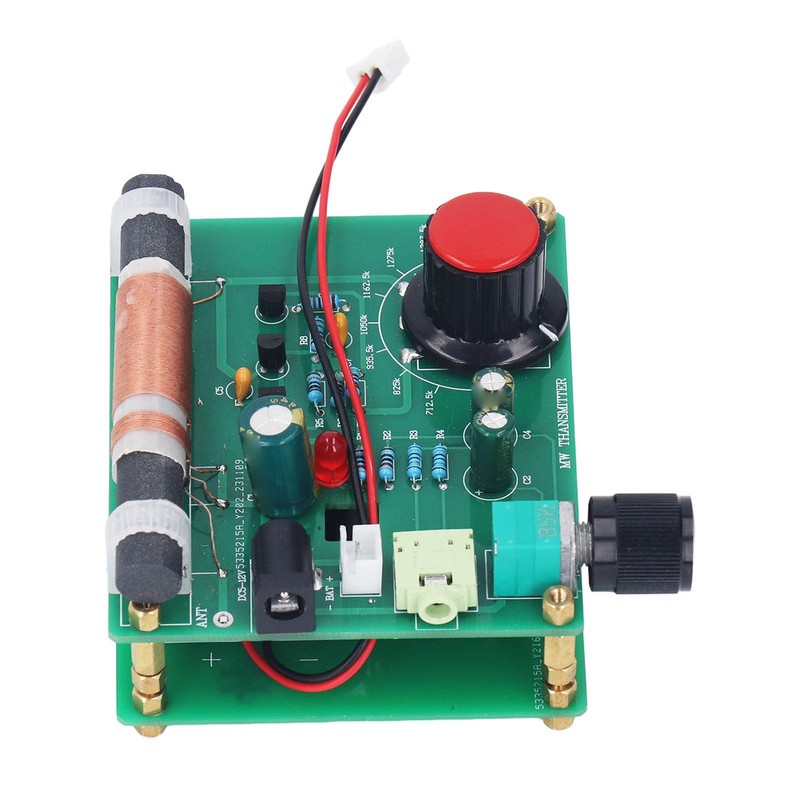 AM Transmitter 600Khz‑1500Khz Compact Portable with 3.5mm Headphone Interface, Versatile