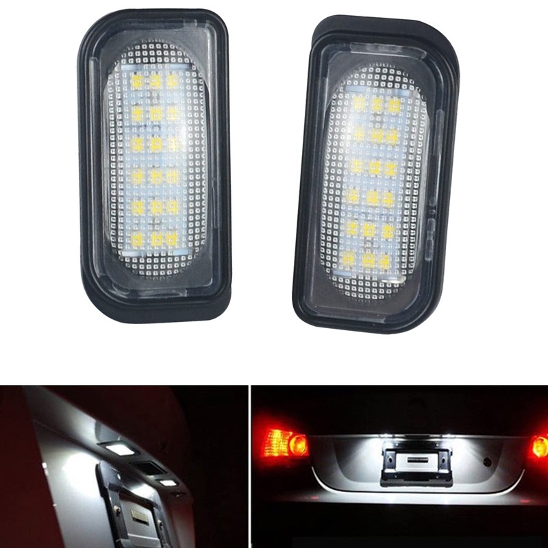 FanPaYY Number Plate Light, Pair of Number Plate Lights, Number