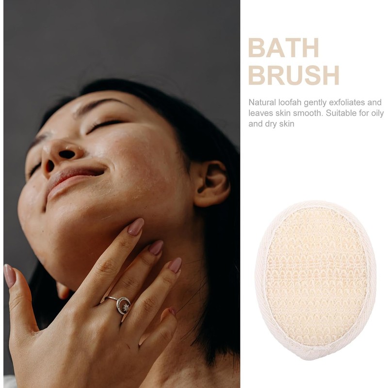 Guante Exfoliante Desechable de Lufa Beige HOODANCOS (10 Pzas)