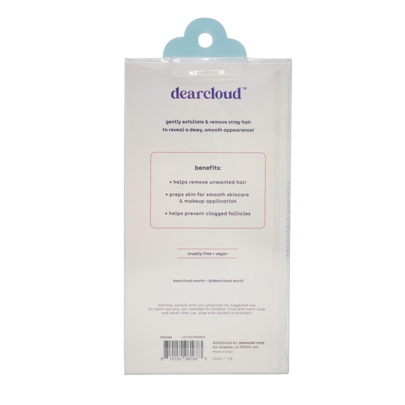 dearcloud Pastel Clouds Smoothing Dermaplane Facial Razor Set - Smooth