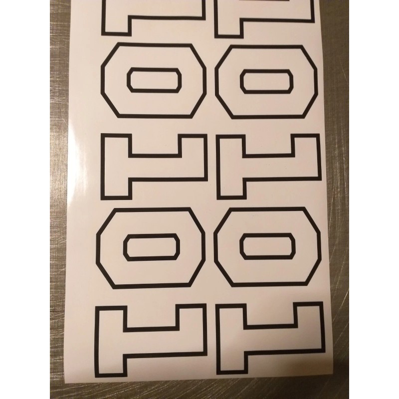 SignPro 2x Dukes of Hazzard General Lee 01 Decal sticker
