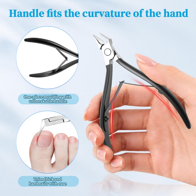 VOCOSTE Toenail Clippers for Thick Toenails Nail Clippers for Seniors