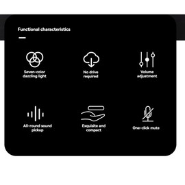 Aswalling USB Mini Microphone for Desktop Condenser Gamer Mic for Video Voice Chat Recording Streaming with RGB Light