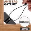 HARSKIYER Anti Sag Gate Kit 3 Pack, Cable with Turnbuckle