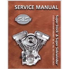 S & S Super Stock and Super Sidewinder Service Manual 134 pages 3-5/8" & 4.00"