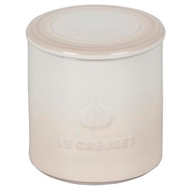 Le Creuset Stoneware Garlic Keeper, 14 oz., Meringue