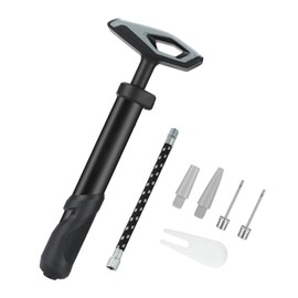 Basketball Pump | Portable Air Pump for Volleyball Basketball - Anti-Slip Balloons Inflating System Accessories for Family Teen Adults Outdoor Indoor