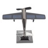 Solar Airplane Rotating Propellers Zinc Alloy Plastic Easy Assembly Solar