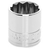 Performance Tool W38821 3/8" Drive 12-Point Socket, 21mm