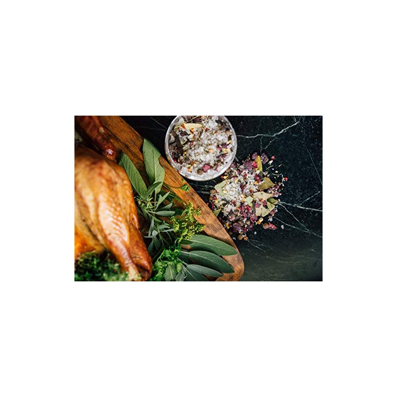 Rodelle Turkey Brine Gluten Free Gourmet Spice Blend Made in
