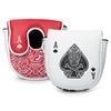 Golf Mallet Putter Cover Golf Headcover, Magnetic Closure Premium Leather
