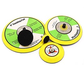 tooloflife Sanding Plate with Hook and Loop with M8 Thread for Random Orbital Sander 100 mm