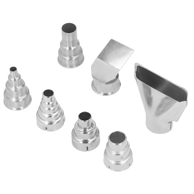 7Pcs 35mm Heat Gun Nozzle Set Stainless Steel Hot Air