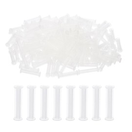 PATIKIL PCB Support Spacer, 200Pack 30mm/1.2" Supporting Height Column PCB Standoff Isolation Board Stand Cylinder Plastic Support for PCB PC Board, Clear