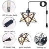 JLOWCO Plug-in Moravian Star Pendant Light with 16.5ft Cord and