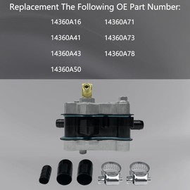 Fuel Pump 98766-C1 Compatible with Mercury Outboard 2 Stroke 30-300 HP Replace 14360A16 14360A43 14360A73 14360A78 30 40 45 50 55 60 65 75 80 90 100 115 125 150 175 200 225 250 300 HP