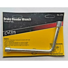 Cal-Van brake bleeder wrench 276 Chevy, Ford, Lincoln 5/16 & 3/8 in. (AM18)
