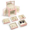 KAMIER Jewelry Box for Women, 6-Layer Large Jewelry Organizer Box