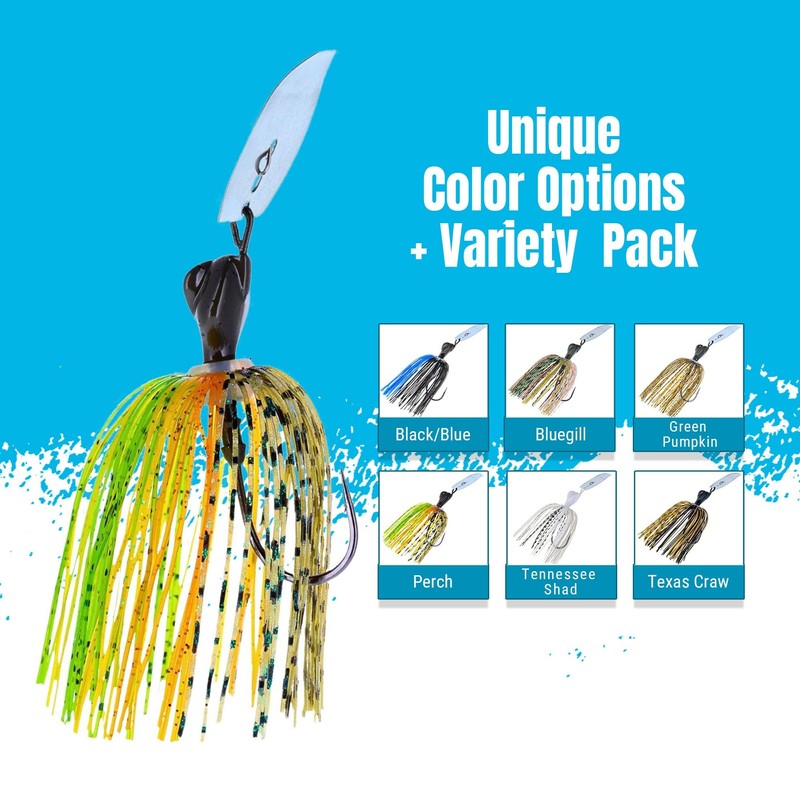 Lead Breaker Jigs (3-Pack) 1/2 oz Green Pumpkin