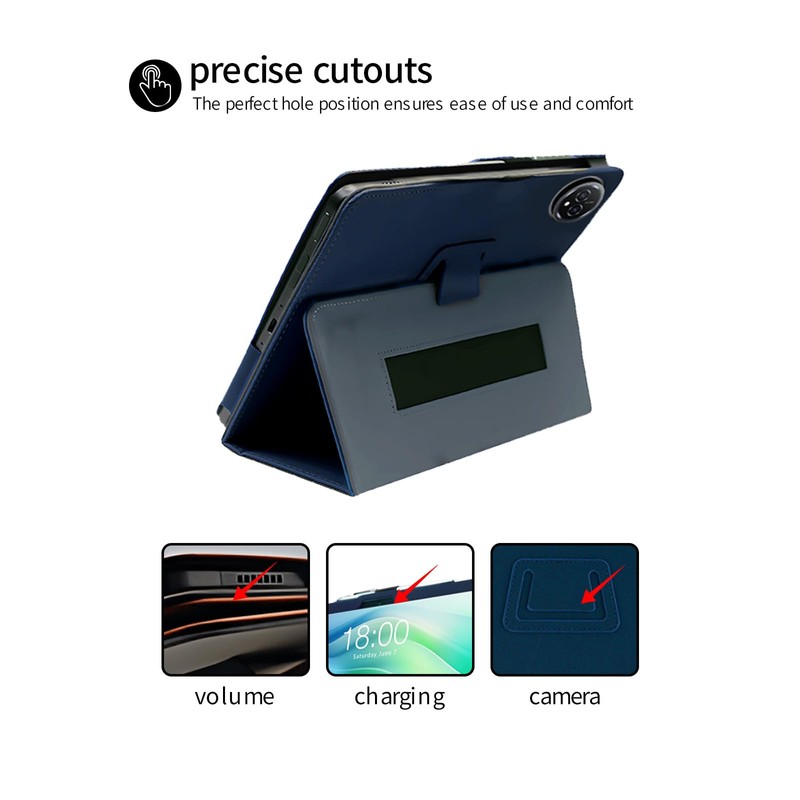 for FEONAL D126 11 Inch Android 14 Tablet Case,Folding Stand