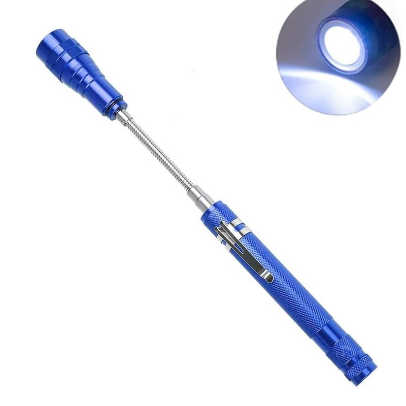 Sarini LED Flexible Flashlight, Multi-function 3 LED Flash, Mini Magnetic