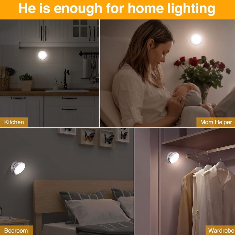 Motion Sensor Night Light Professional High Brightness 360 Degree Adjustable