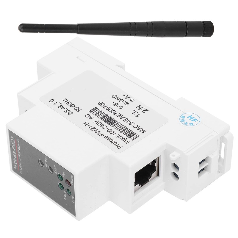 BOROCO RS485 to Ethernet/WLAN Converter, RS485 WiFi Bridge, Modbus for