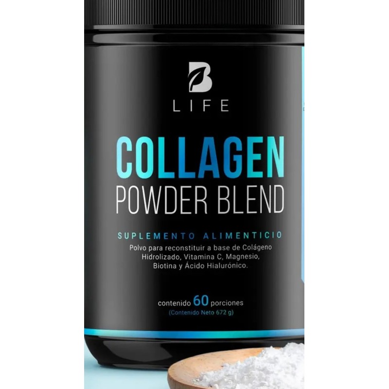 Colágeno Hidrolizado 60 Tomas Con Biotina Sabores B Life Sabor