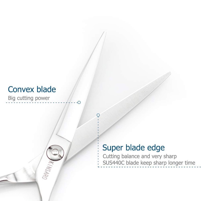 6 Inch Professional Hair Scissors Professional 440C Stainless Steel Hair