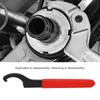 Tissting Spanner Wrench High Carbon Steel Adjustable Shock Spanner Tool