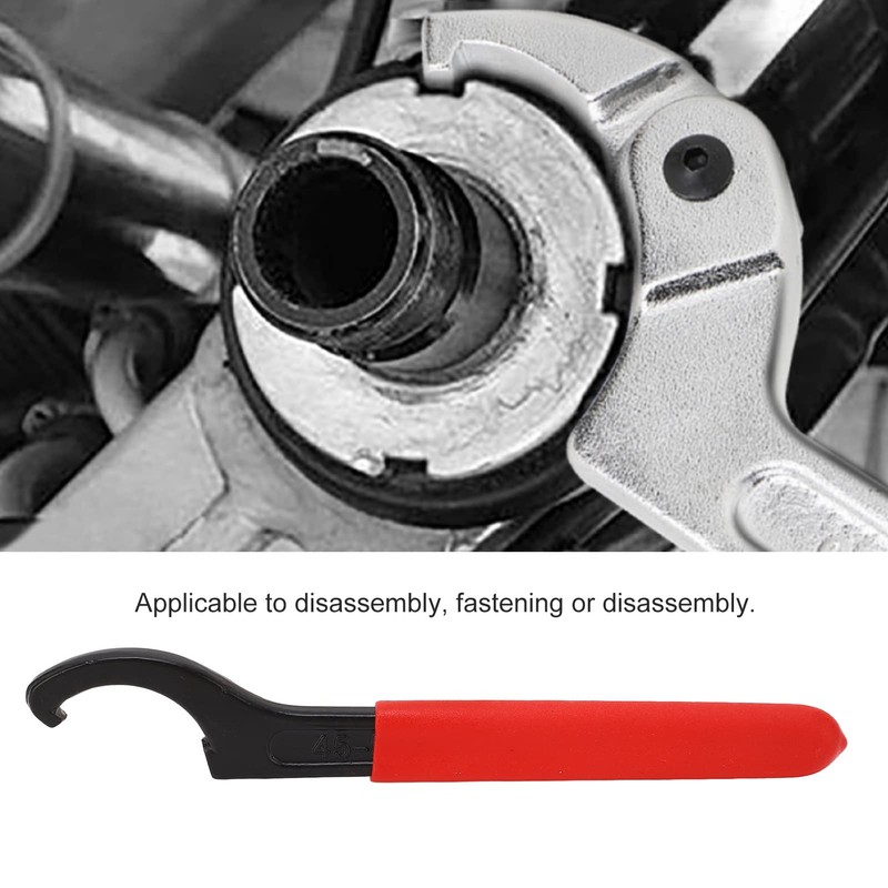 Tissting Spanner Wrench High Carbon Steel Adjustable Shock Spanner Tool