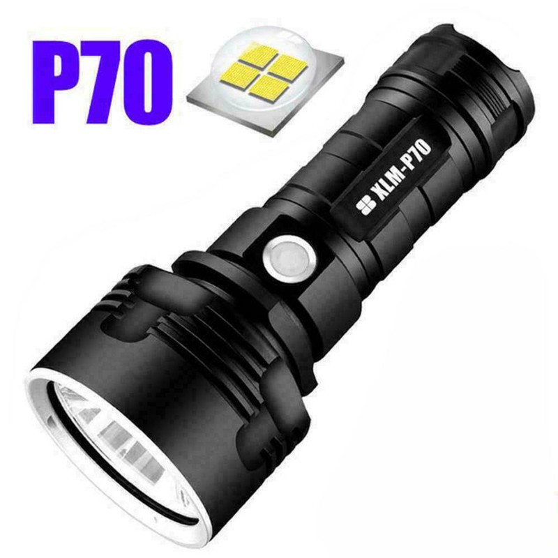 value buy battery Super-bright Flashlight LED Tactical Torch + battery