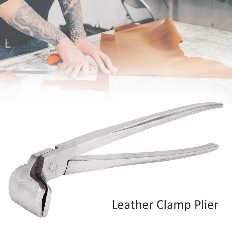 Leather Clamp Plier Edge Adjustment Cutting Side Handbag Wallet Making