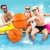 durony 12 Pieces Basketball Beach Ball 11 Inch Inflatable Basketball