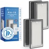 Medify MA-15 Set Genuine Replacement Filter for Allergens, Smoke, Wildfires,