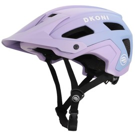DKONI Mountain Bike Helmet, Lightweight MTB Cycling Bicycle Helmet with Visor and PC Shell for Adults, Youth, Men & Women