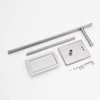 Miyili Bathroom Lavatory Toilet Tissue Roll Holder Stainless Steel Freestanding