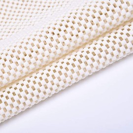 HUIDUO Shelf Liner Drawer and Shelf Liner Non Adhestive Non Slip Durable Grip Shelf Liner for Drawer Shelves Cabinets Storage Kitchen Tableware Pink 20x79inch