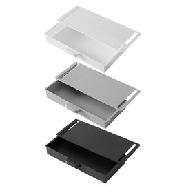 MAGICLULU 3pcs paste drawer Under Desk Out Drawer under table organizer Hidden Desktop Organizer Table Drawer Organizer Office Table Bottom Organizer Stationery student Office Supplies