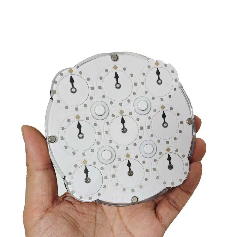 CuberSpeed Estar Bearings Clock Puzzle Magnetic Bearing Clock Puzzle Estar