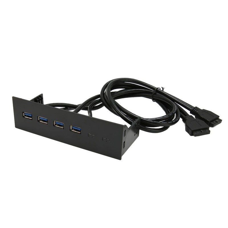 USB3.0 Hub Front Panel 5Gbps 4 Ports 19pin Optical Drive