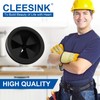 Garbage Disposal Splash Guard Collar Sink Baffle, Food Waste Disposer
