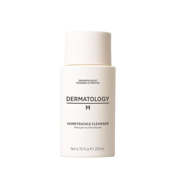 Dermatology M Honeysuckle Cleanser | Soothing, Soap-Free Face Wash with