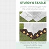 Outsunny 9.8' x 6.6' x 6.6' Plastic Greenhouse Cover Replacement,