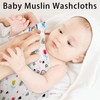 10Pcs Baby Muslin Washcloths,muslin cloths for baby, Absorbent&Breathable Muslin Face