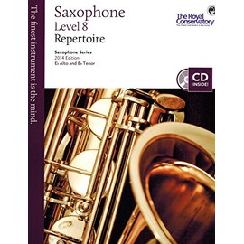 Royal Conservatory Saxophone Repertoire Bk&CD Level 8 (Saxophone Series)