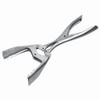 Turk 73457 Briquette Tongs with Double Joint, 300 mm, Silver,