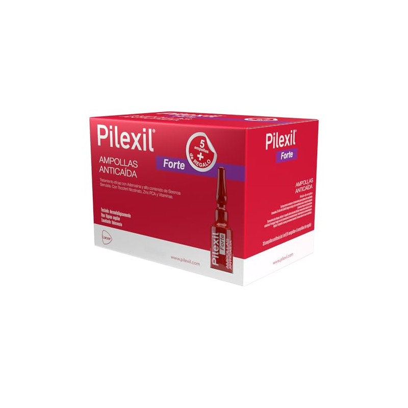 Pilexil Forte Anticaida Ampolletas 5ml c/17